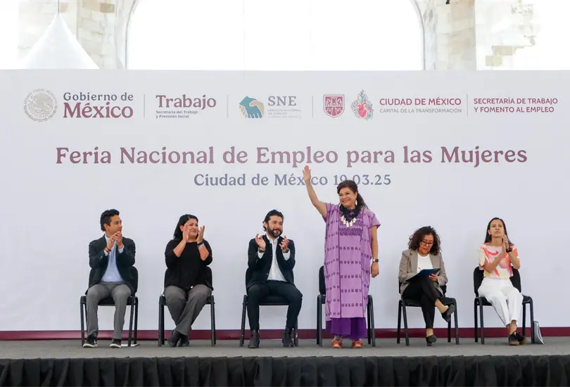 Brugada inaugura Feria Nacional de Empleo para Mujeres en la CDMX