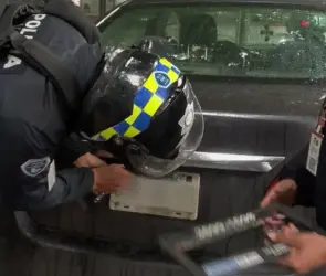 ¿Usas porta placas? Esta es la multa que tendrás que pagar en Edomex 2025