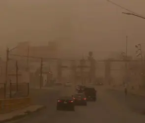 Así se vivió la tormenta de polvo que sorprendió a Ciudad Juárez | VIDEOS 