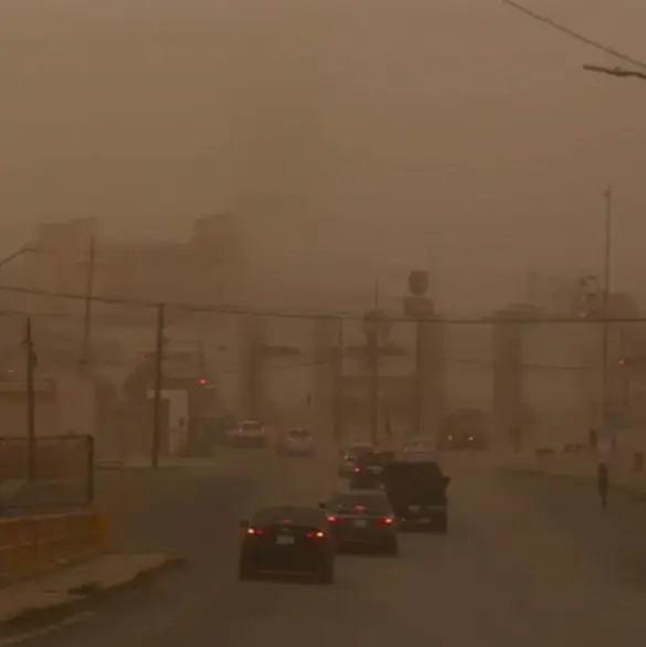 Así se vivió la tormenta de polvo que sorprendió a Ciudad Juárez | VIDEOS 