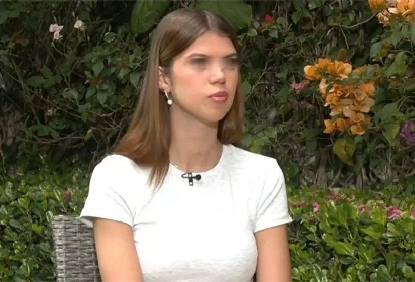 Valentina Gilabert revel&oacute; que la agresi&oacute;n ocurri&oacute; cuando sal&iacute;a del ba&ntilde;o del departamento en el que fue atacada. 