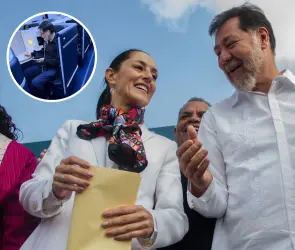 Yo no viajo en primera clase: Sheinbaum sobre vuelo de Fernández Noroña a Europa