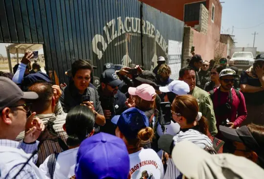 Rancho Izaguirre: Madres buscadoras localizan prendas quemadas en predio aledaño