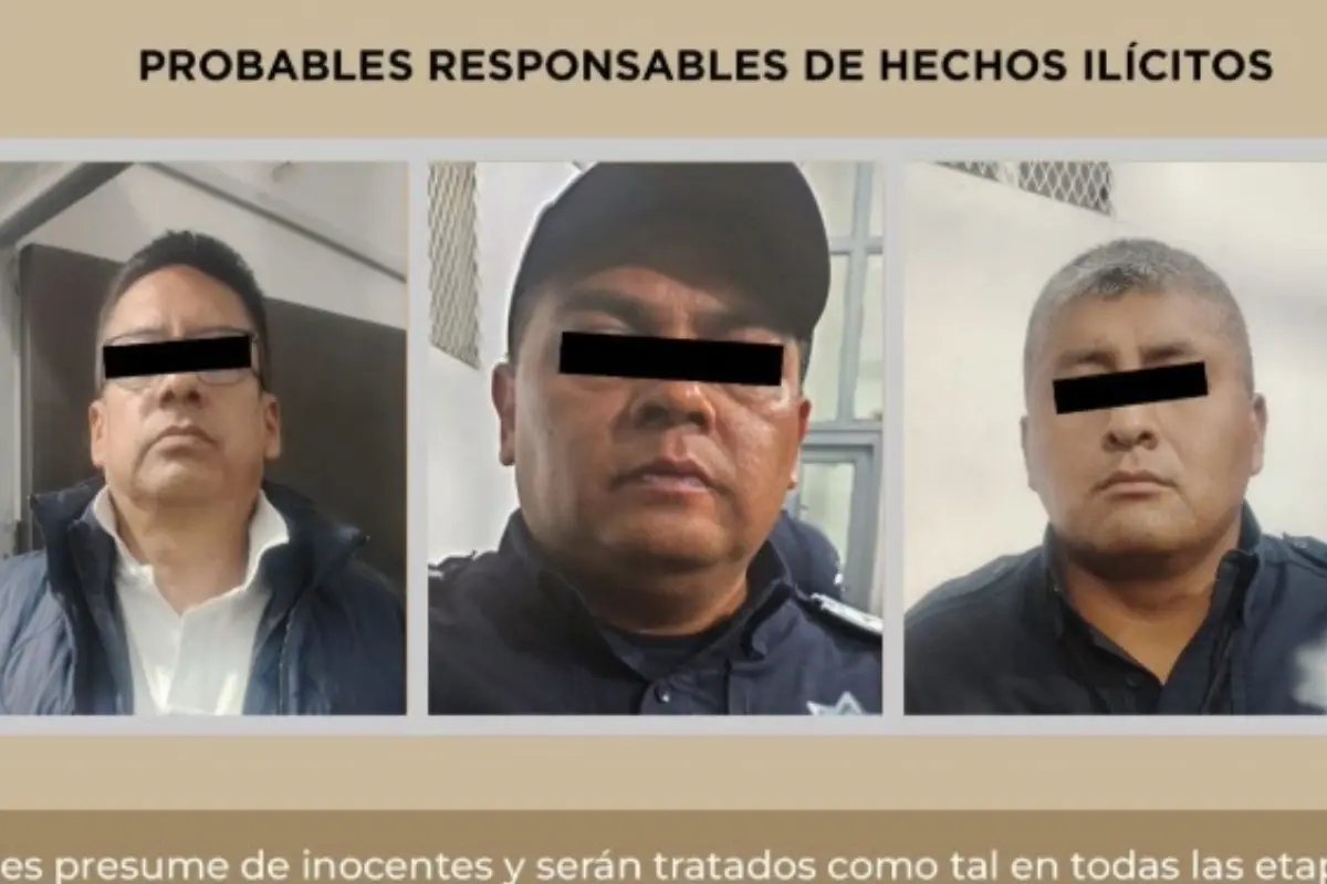  Detienen a tres custodios en Jilotepec por extorsión a internos 