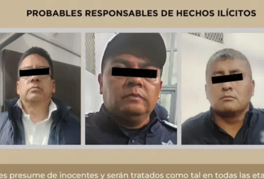 Detienen a tres custodios en Jilotepec por extorsión a internos