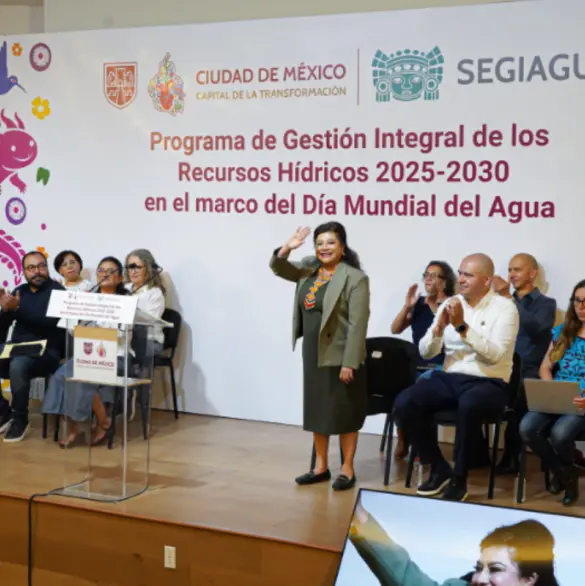 Más agua para la capital: Gobierno de CDMX anuncia ambicioso plan hídrico