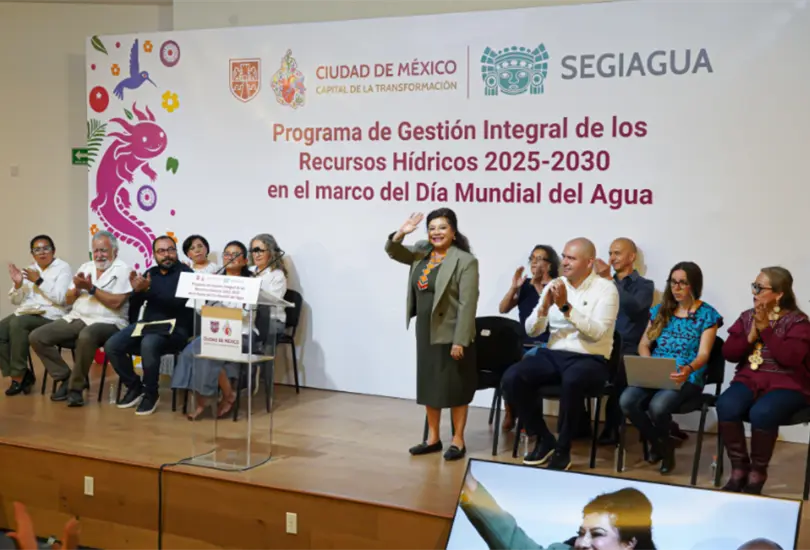 Clara Brugada anuncia ambicioso plan h&iacute;drico