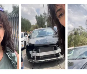 Desvalijan auto de la actriz de Televisa, Verónica Jaspeado afuera de C.U.: Qué impotencia y tristeza