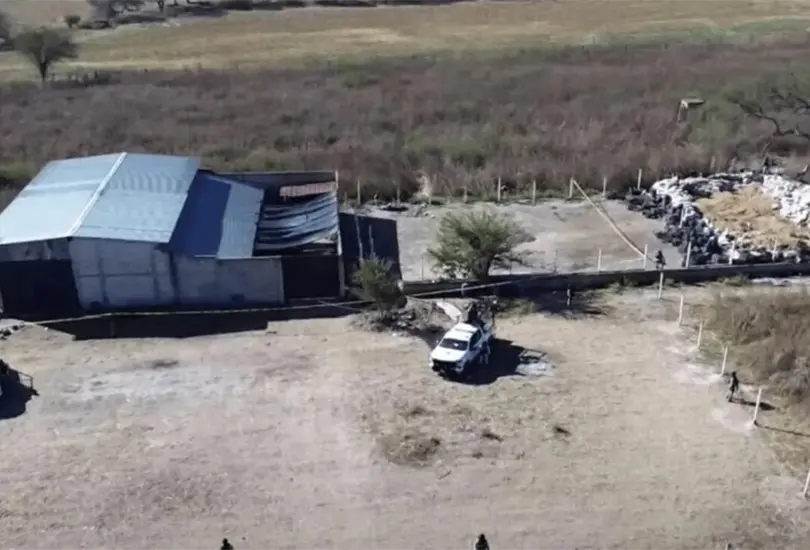 Otro rancho fue asegurado en el municipio de Teuchitl&aacute;n, pero ahora en el poblado de La Vega.