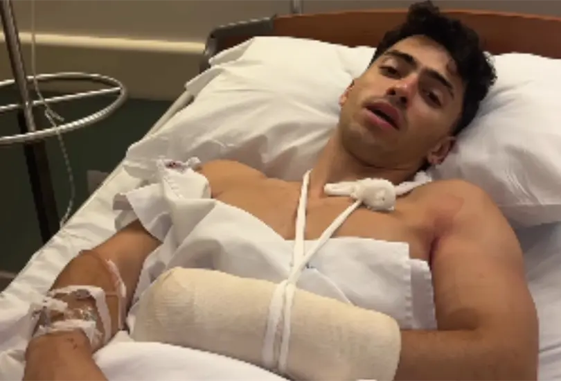 Influencer Ger&oacute;nimo Arias pierde dos dedos en brutal accidente