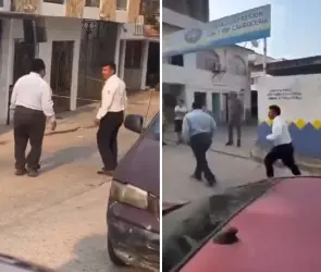 Hombre muere electrocutado y trabajadores de funeraria pelea a navajazos por el cuerpo 