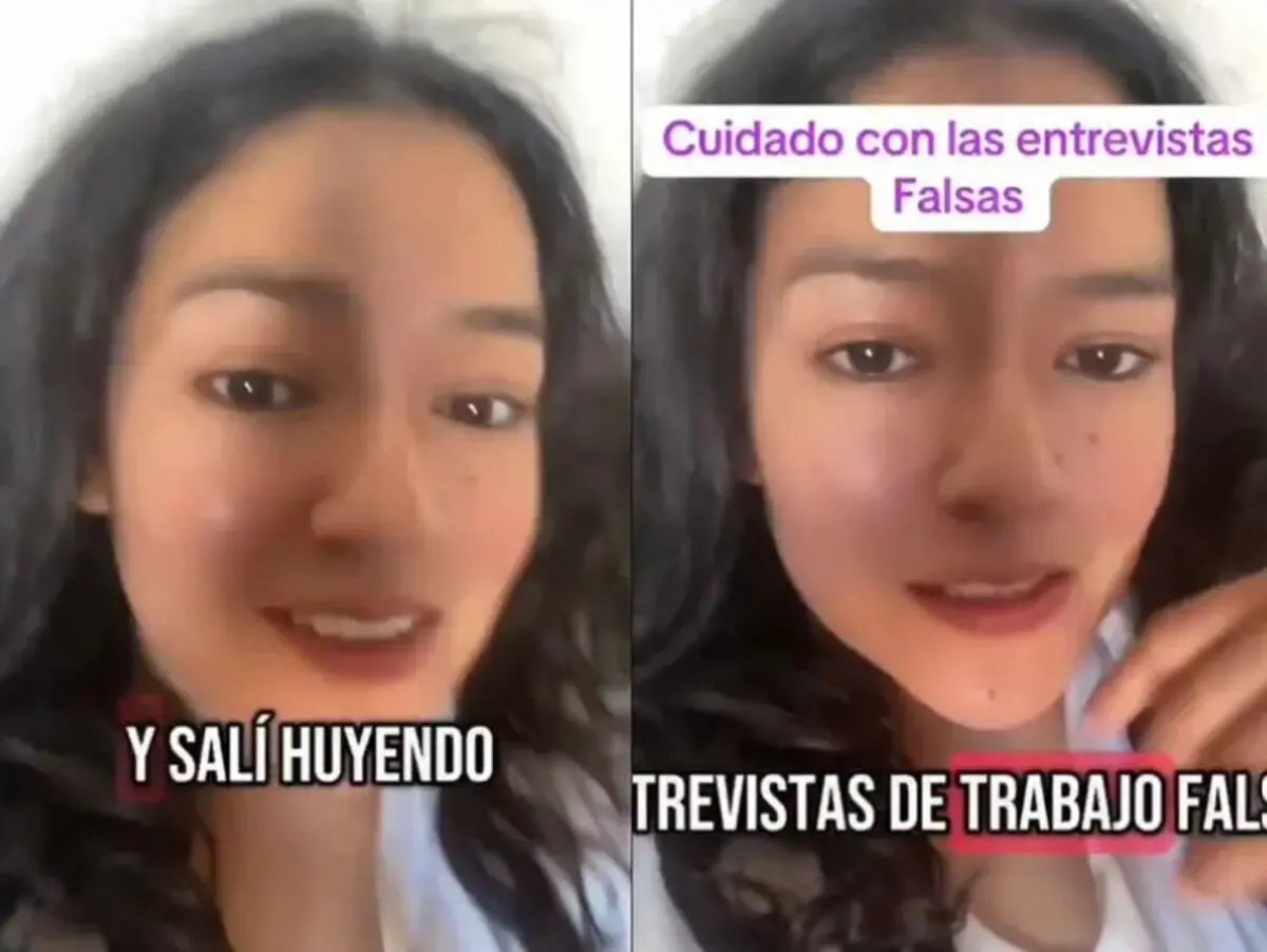  La joven decidió compartir su historia para advertir a otras personas sobre los riesgos de asistir a este tipo de entrevistas de trabajo. 
 