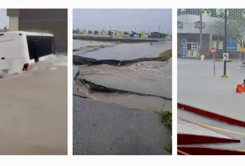 Reynosa bajo el agua: inundaciones dejan atrapados a los habitantes