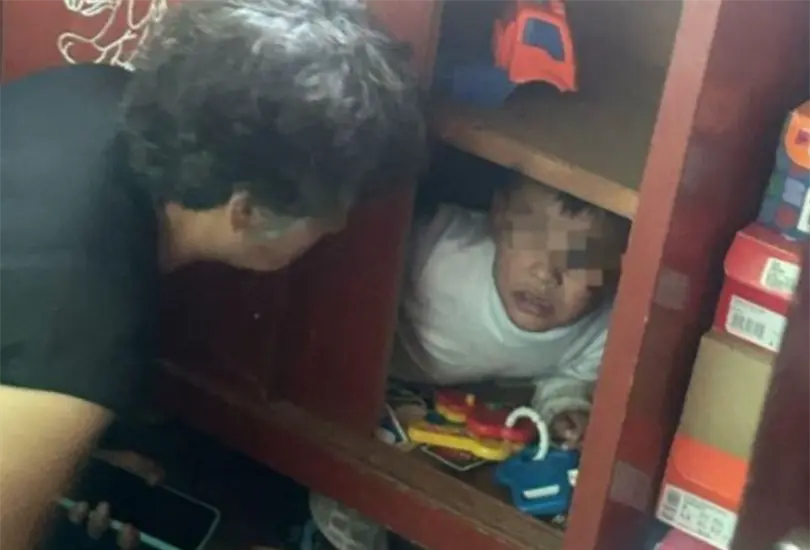 El menor fue encontrado a salvo en casa.