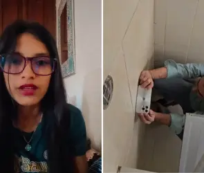 Depravado: Sujeto graba a mujer que estaba en baños de centro comercial