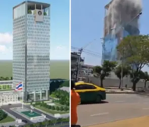 Los videos del impresionante terremoto que destrozó Myanmar y Tailandia