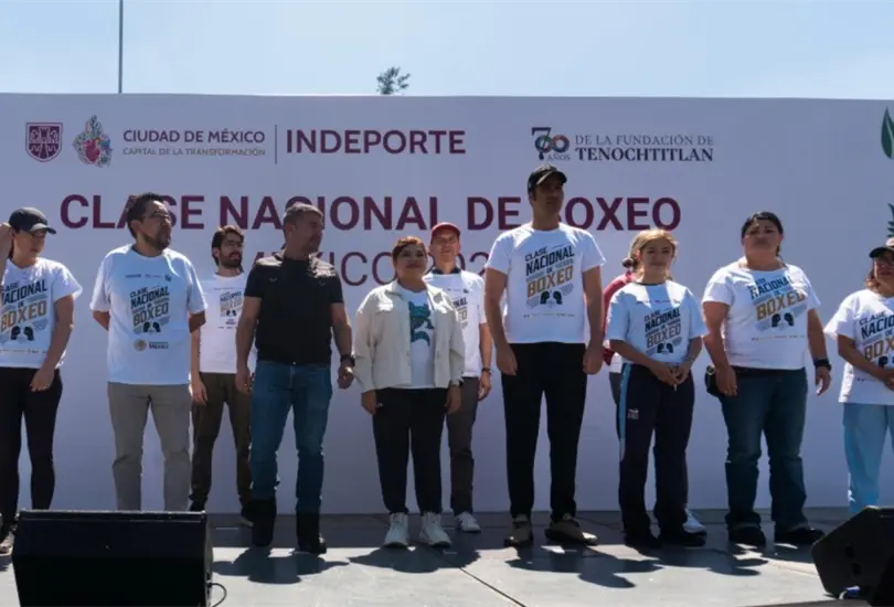 Clara Brugada invita a la Clase Nacional de Box 2025 en el Z&oacute;calo