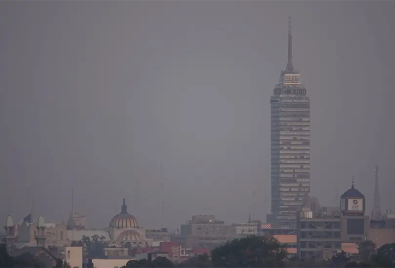 Hay contingencia ambiental en el Valle de M&eacute;xico.