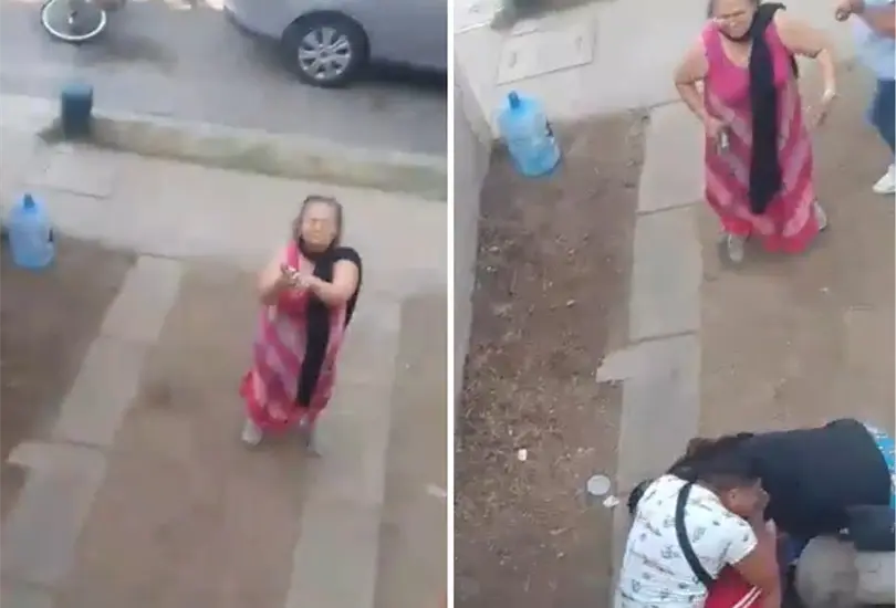 La mujer que mat&oacute; al joven en Chalco.