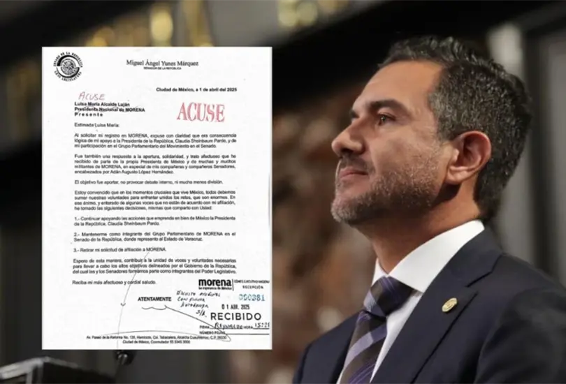 A trav&eacute;s de una carta, el senador explic&oacute; los motivos que lo llevaron a tomar esta decisi&oacute;n. 