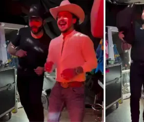 &iquest;Sufre calvicie prematura? Christian Nodal preocupa por video con su cu&ntilde;ado