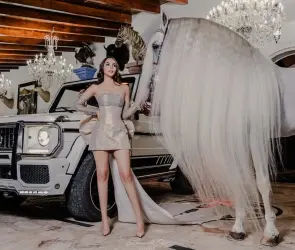 Revelan imágenes de la hija de "El Pez" en finca asegurada en Edomex