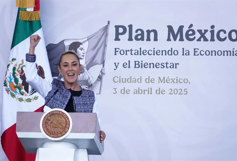 La presidenta Claudia Sheinbaum present&oacute; los avances del Plan M&eacute;xico, una estrategia econ&oacute;mica que busca fortalecer la autosuficiencia del pa&iacute;s ante posibles medidas proteccionistas de Donald Trump.