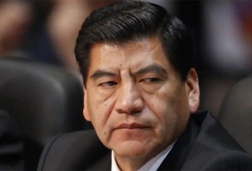 Mario Mar&iacute;n, el "g&oacute;ber precioso", vuelve al Altiplano por caso Lydia Cacho. 