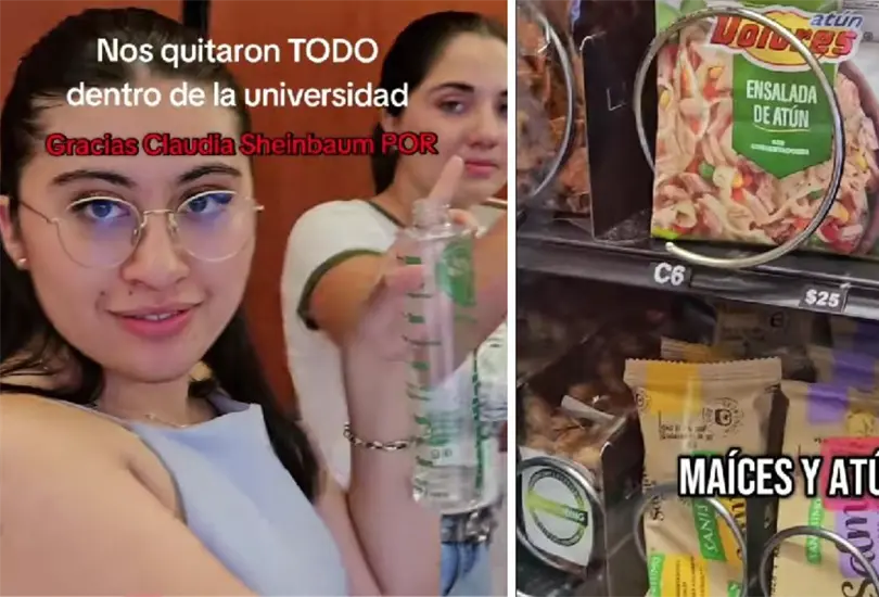 Estudiantes reclaman a Sheinbaum
