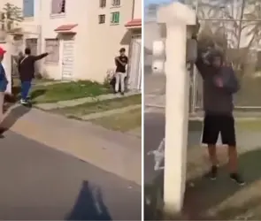 A mí no me saca: filtran video de nueva invasión de casa en Chalco 