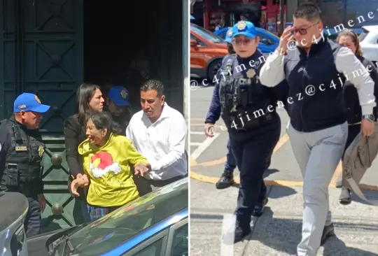 Rescatan a María Criselda, abuelita golpeada por la novia de su hija Rescatan a María Criselda, abuelita golpeada por la novia de su hija