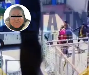"Sácalos a todos": Difunden video del momento exacto de la detención de doña Carlota