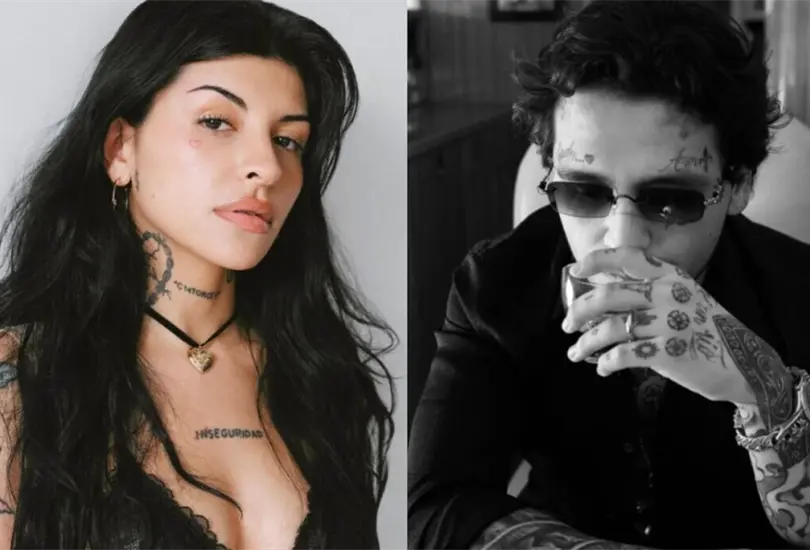 Cazzu fue cuestionada sobre su ex, Christian Nodal, y su esposa, &Aacute;ngela Aguilar. 