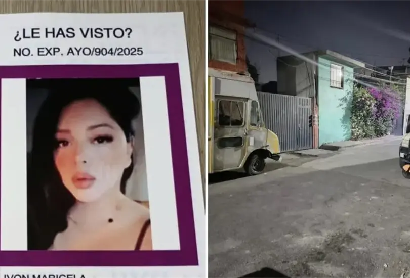 As&iacute; fue la &uacute;ltima vez que Iv&oacute;n Maricela fue vista con vida.