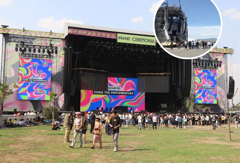 Ya hab&iacute;a ocurrido otro accidente en el AXE Ceremonia.