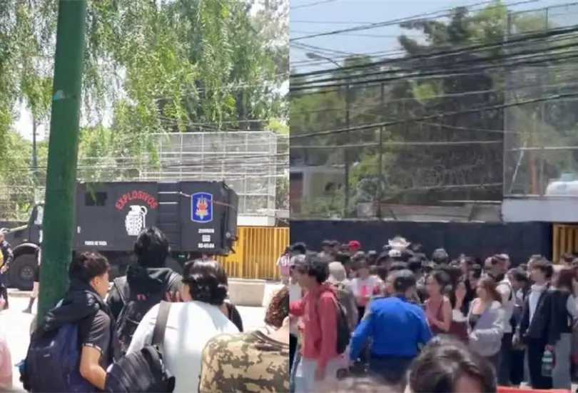 Autoridades encontraron una maleta con objetos sospechosos, pero no representaba riesgo para la comunidad estudiantil.