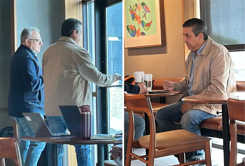 Captan a Cabeza de Vaca en Starbucks de Texas.