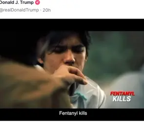 Donald Trump sorprende y comparte campaña mexicana contra el fentanilo 