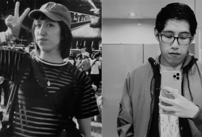 Amigos, familiares y periodistas exigen justicia por la muerte de ambos j&oacute;venes.