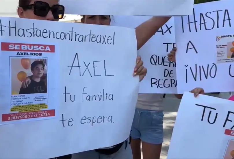 Axel R&iacute;os y dos j&oacute;venes m&aacute;s de la UdeG desaparecen en Guadalajara en solo siete d&iacute;as