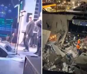 El momento en que colapsa la discoteca Jet Set y sepulta a decenas de personas durante concierto de Rubby Pérez