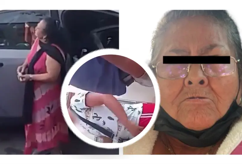 Abuelita Carlota "N" graba video momentos antes del ataque