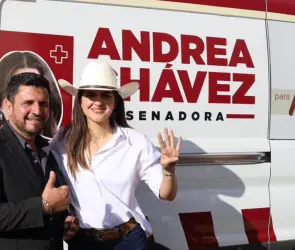 Andrea Chávez eliminará su imagen de ambulancias tras advertencia de Sheinbaum