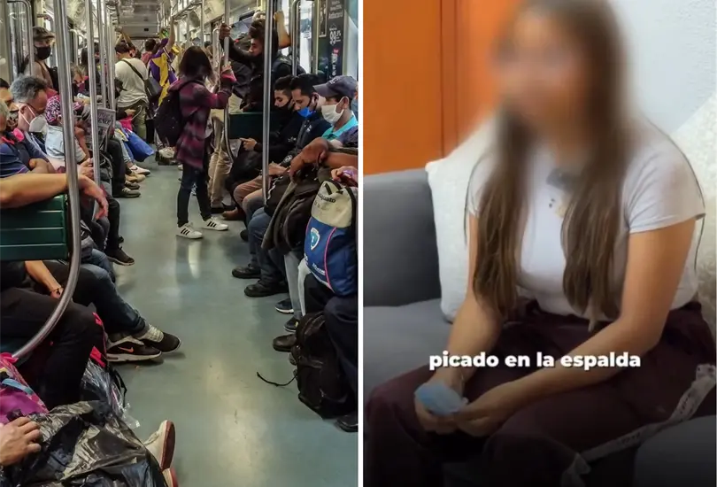 La joven cont&oacute; lo que le ocurri&oacute; en el Metro de la CDMX.