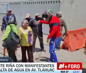 Ag&aacute;rrenlo: sujeto dispara contra manifestantes en Tl&aacute;huac en transmisi&oacute;n de Televisa