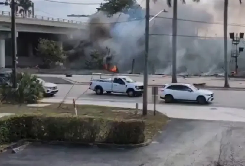 Tragedia en Florida: cae avioneta en Boca Ratón; hay tres muertos Tragedia en Florida: cae avioneta en Boca Ratón; hay tres muertos