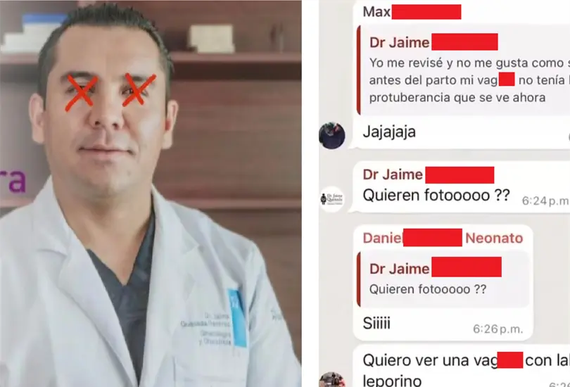El m&eacute;dico, identificado como Jaime "N", habr&iacute;a compartido im&aacute;genes privadas de sus pacientes sin consentimiento.