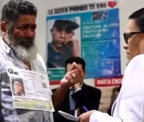 Aunque sea un huesito: Gustavo Hernández clama al gobierno encontrar a su hijo Abraham