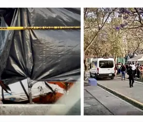 Encuentran restos humanos frente a la Central Camionera del Norte