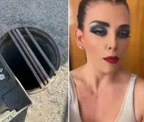 "Es grav&iacute;simo": Lisset sufre fuerte ca&iacute;da en coladera de CDMX y denuncia negligencia de CDMX